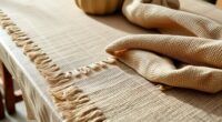 eco friendly natural fiber tablecloths