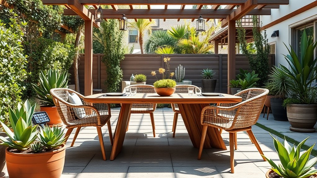 eco friendly outdoor furniture