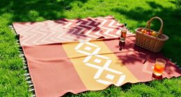 eco friendly recycled picnic blankets