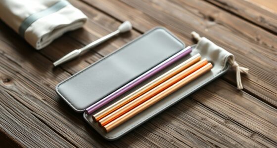 eco friendly reusable straw kits