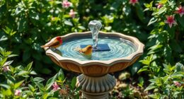 eco friendly solar fountain options