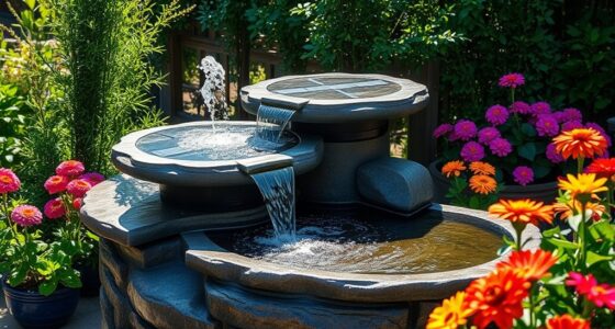 eco friendly solar fountain options