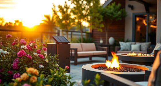 eco friendly solar outdoor speakers