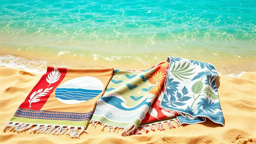 eco friendly stylish beach towels