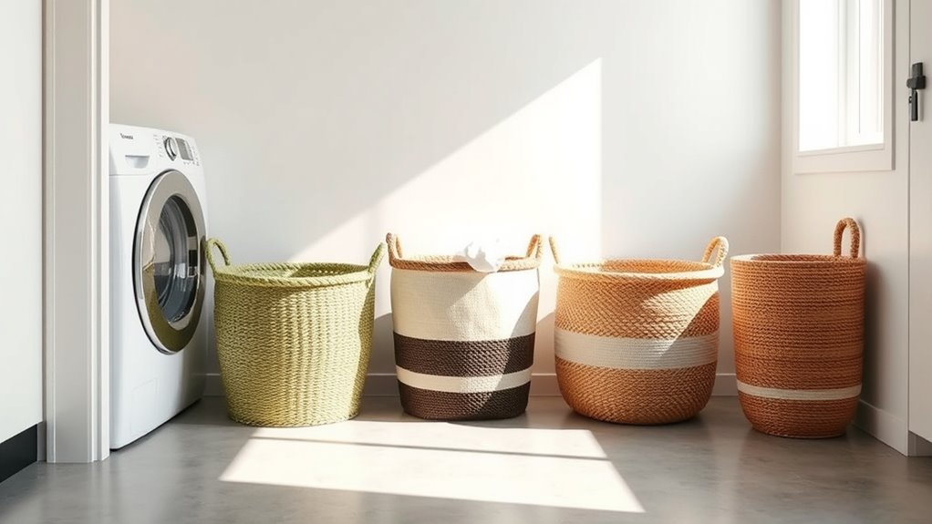 eco friendly stylish laundry baskets