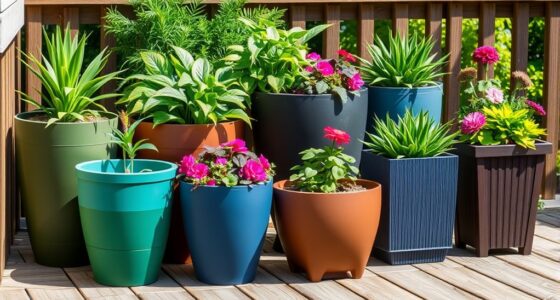 eco friendly stylish plant containers