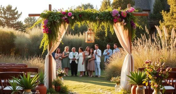 eco friendly wedding celebration