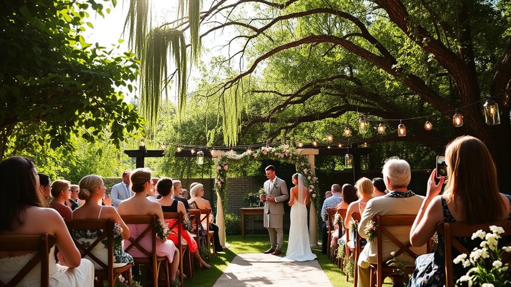 eco friendly wedding celebration choices