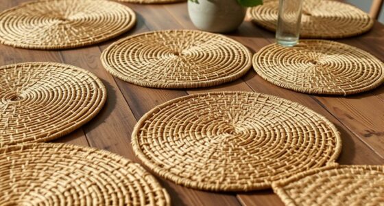 eco friendly woven table protectors