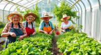 elderly community greenhouse leaders