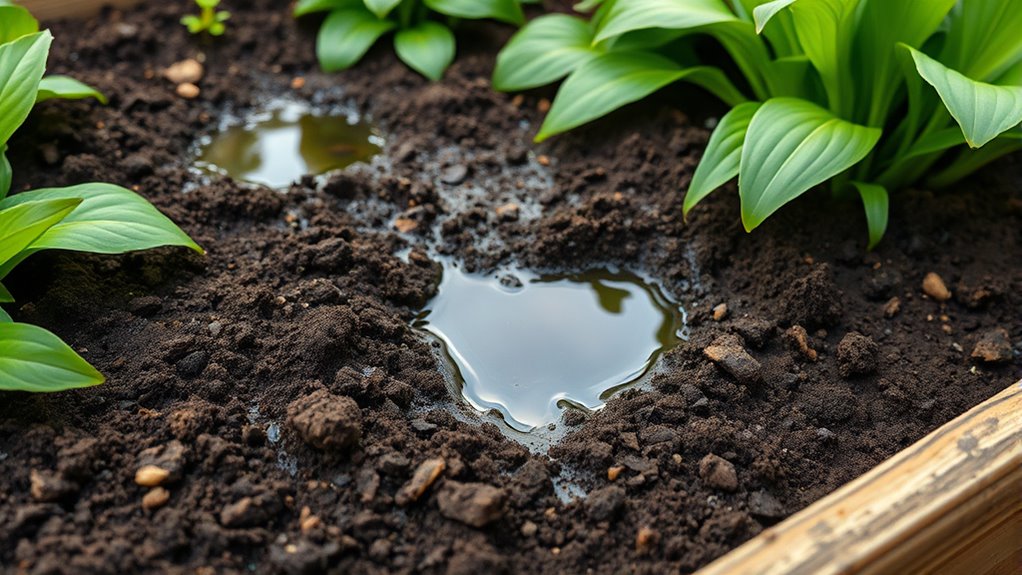 ensure proper soil drainage