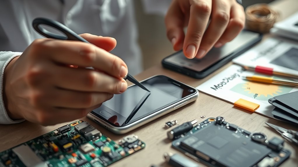 gadget repair and environment