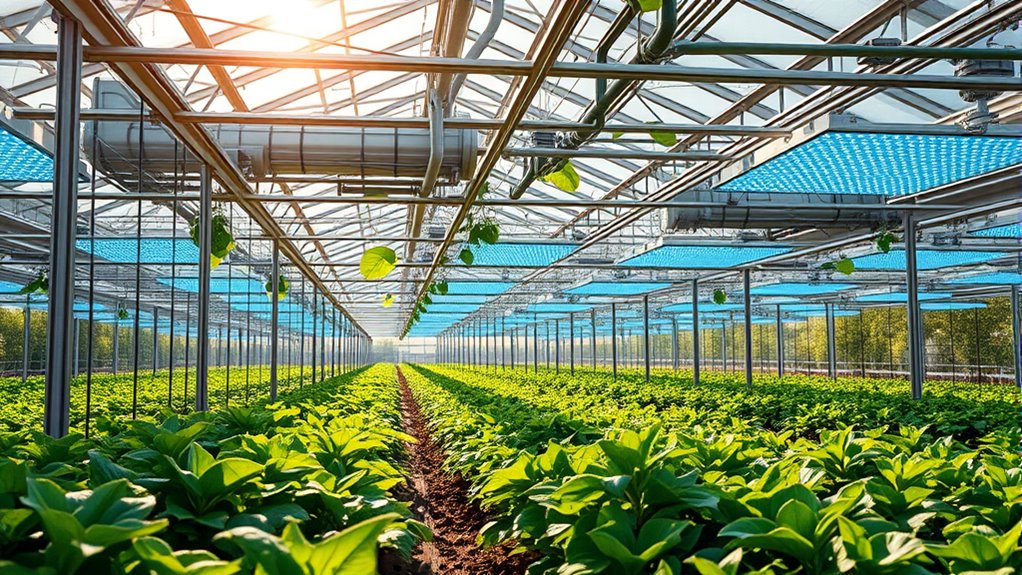 greenhouse carbon capture benefits