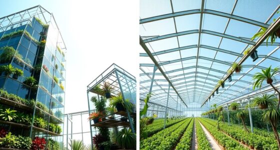 greenhouse layout comparison