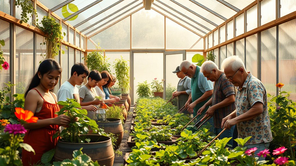 greenhouses foster community bonds