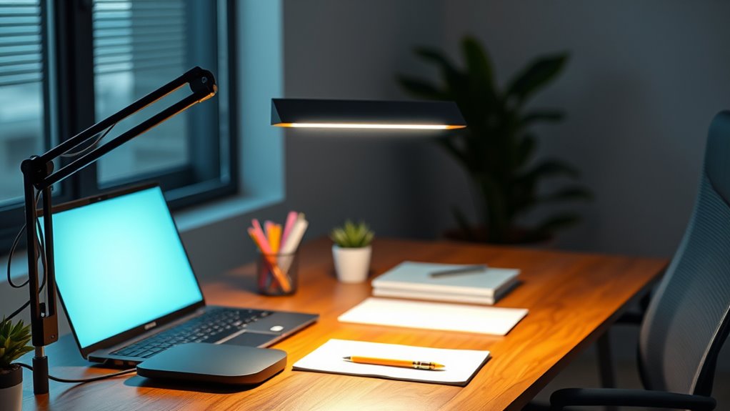 key desk lamp features