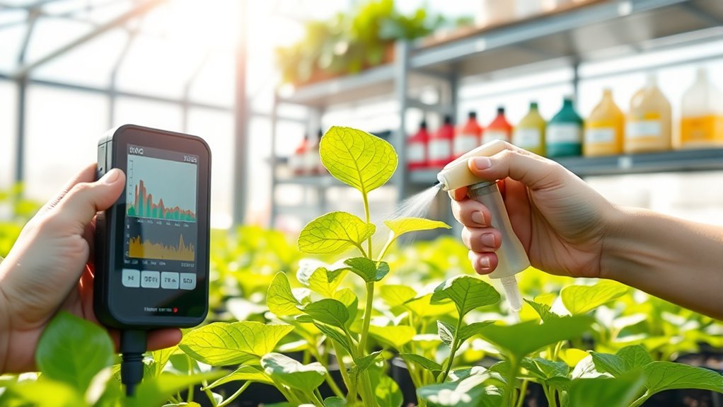 monitor adjust prevent nutrient loss