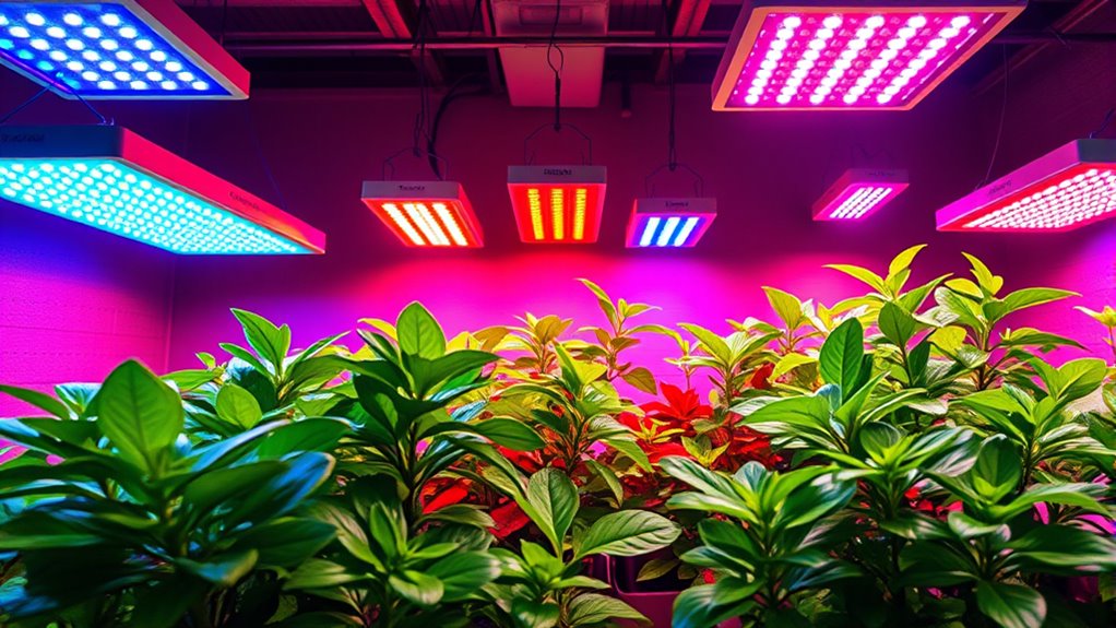 optimal led grow light selection