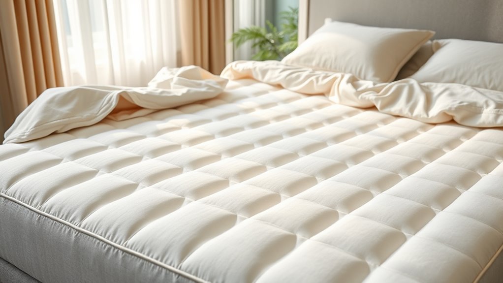 organic cotton mattress toppers