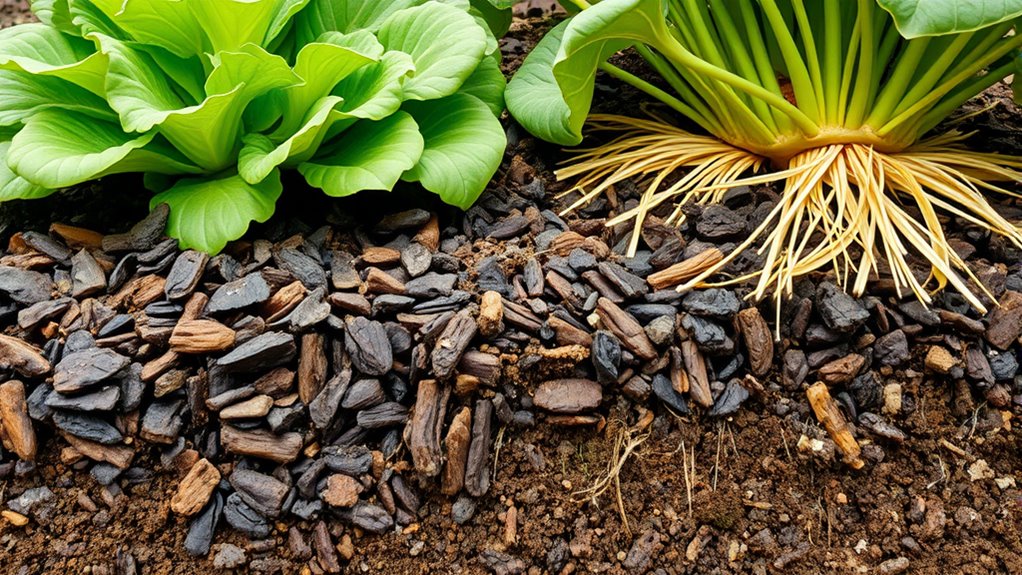 organic vs inorganic mulch