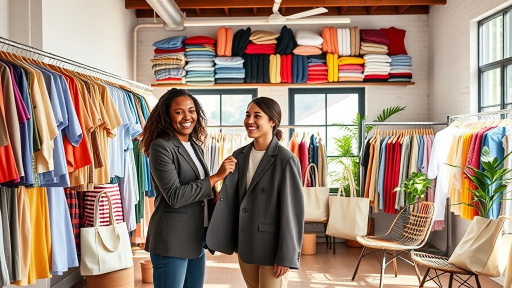 organize sustainable clothing swap