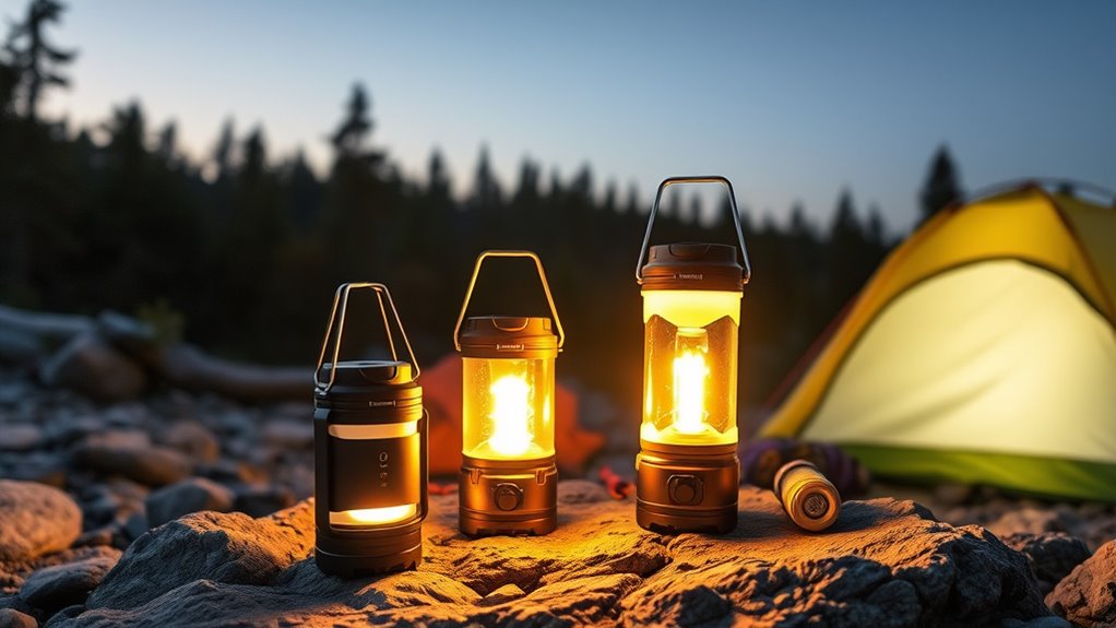 rechargeable lantern selection criteria