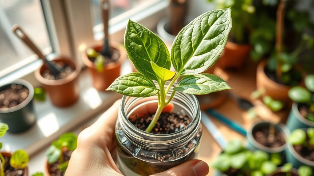 regular watering and pest check