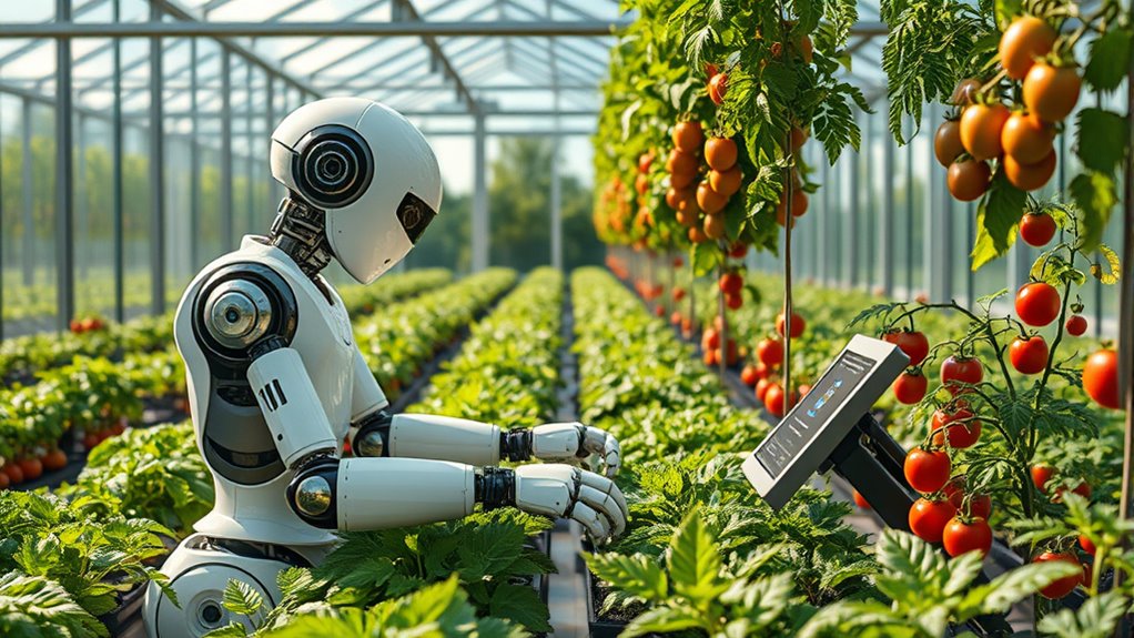 robots enhance greenhouse efficiency