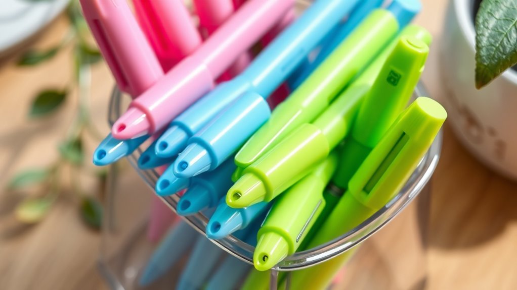 safety ink colors durability