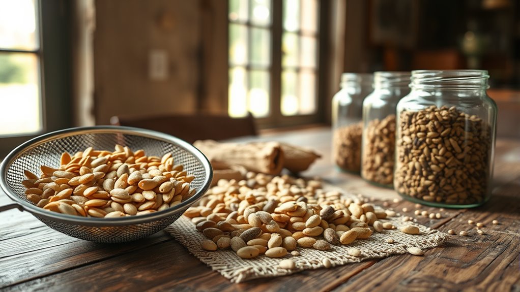 seed drying moisture management