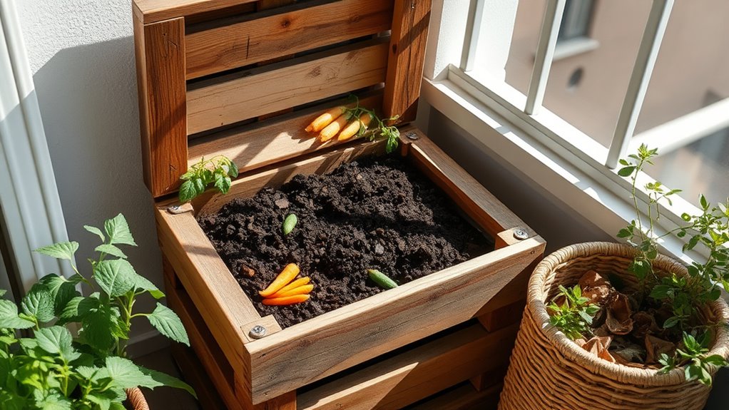 small space urban composting