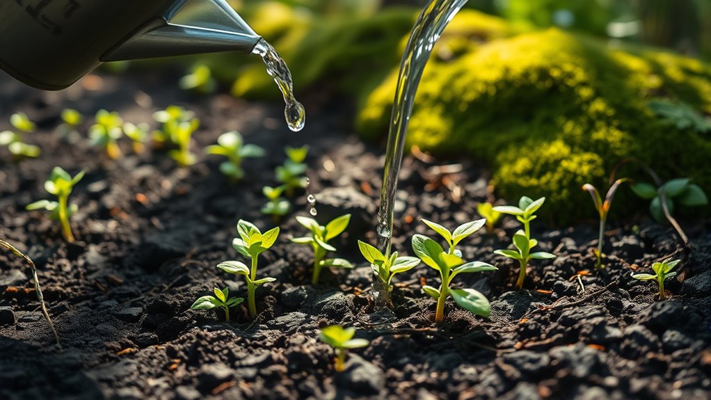 soil environment watering needs