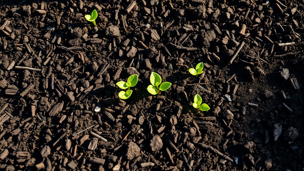 soil insulation moisture retention