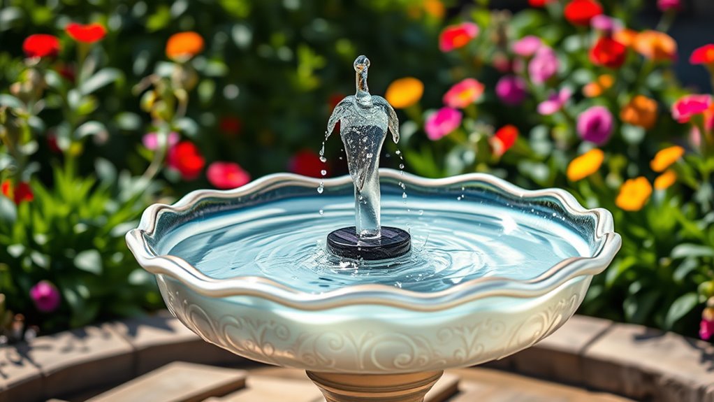 solar fountain features and factors