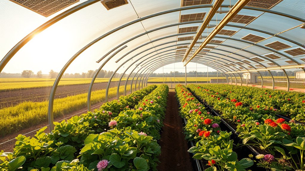 solar maintenance boosts crop yields