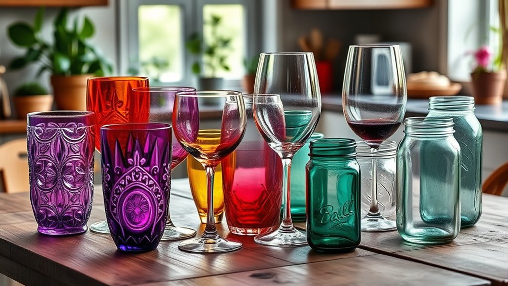 stylish eco friendly glassware