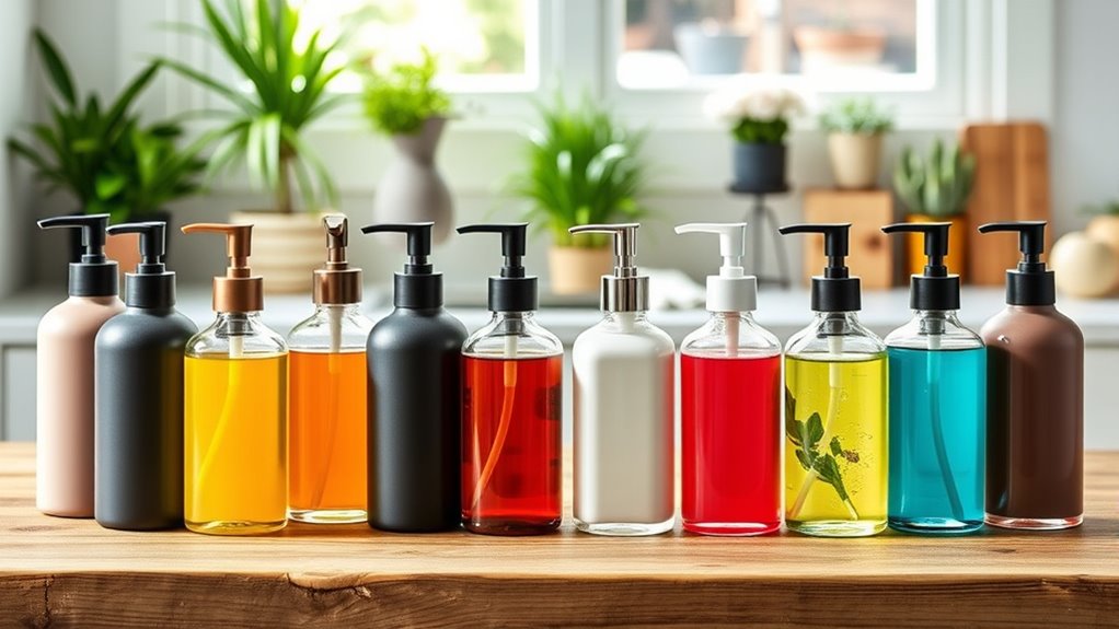 stylish eco friendly soap dispensers
