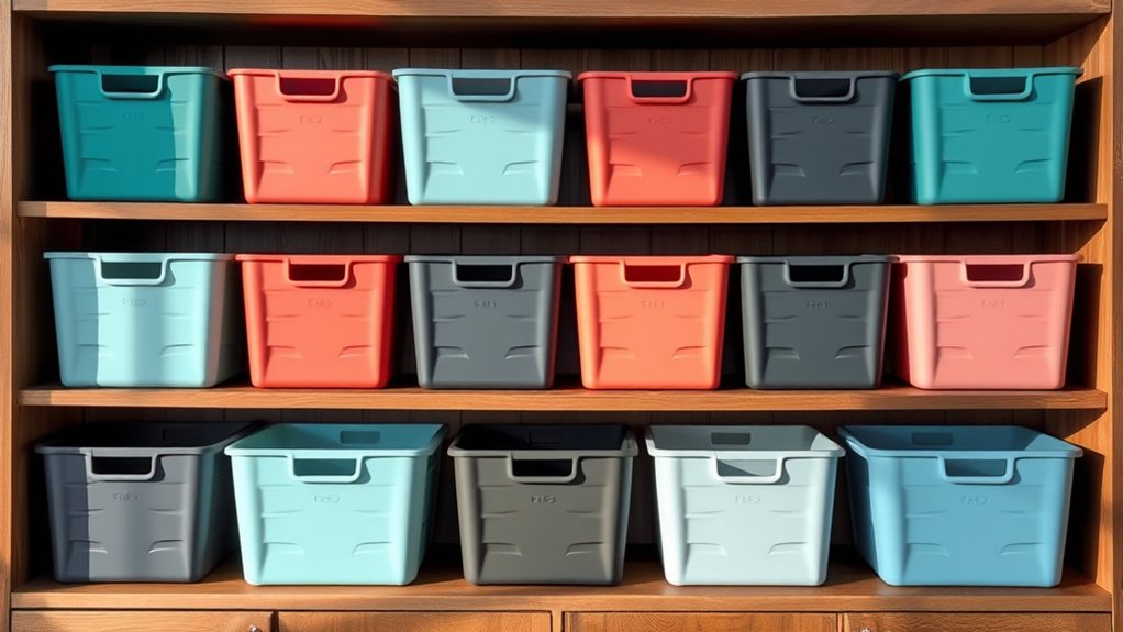 stylish eco friendly storage bins