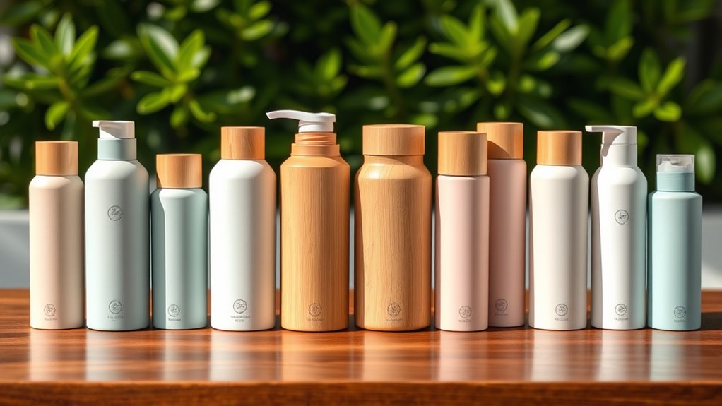 stylish sustainable travel bottles