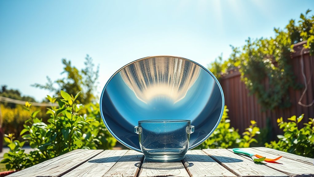 sun powered eco friendly cooking