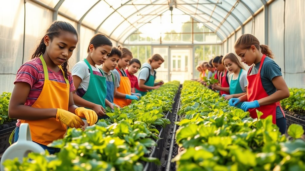 sustainable greenhouse management skills