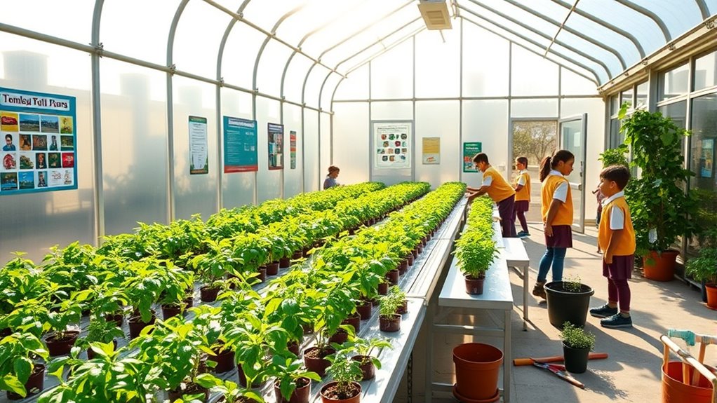sustainable student greenhouse engagement