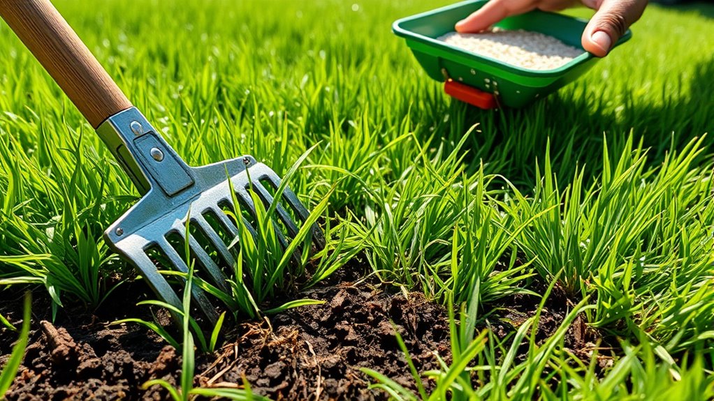 timing testing aeration seeding