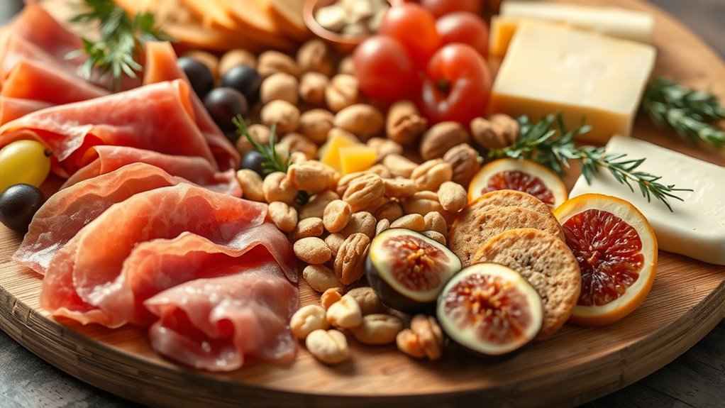 top bamboo cheese platter sets