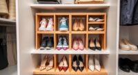 top bamboo shoe storage