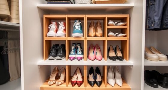 top bamboo shoe storage