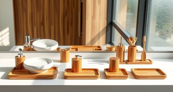 top eco friendly bamboo bathroom sets