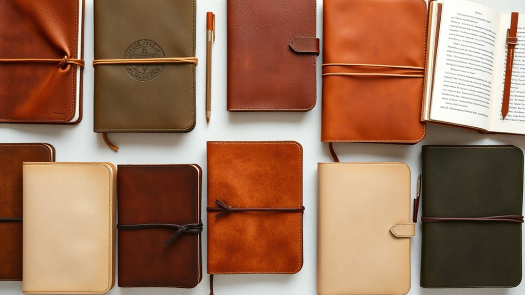 top eco friendly leather journals