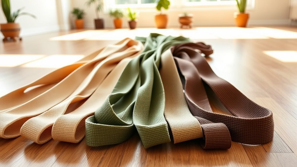 top hemp yoga strap options