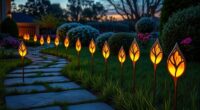 top solar garden path lights